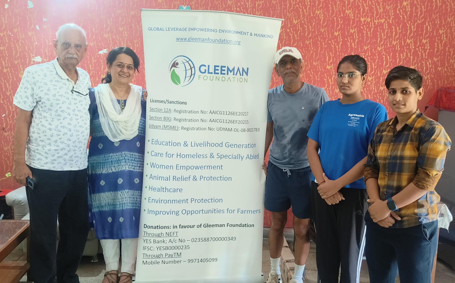 GLEEMAN Foundation Team and Students